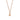 Mini Calatrava Cross Gold Choker