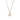 Mini floral cross choker in silver and gold